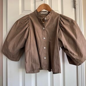 Diamond Leah clairo blouse XS